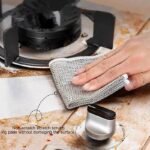 Kitchen Cleaning Towel Replacement for Wire - Solution for Cutting and Rust - Size 20x20cm"( 1 PIECE) - Image 2