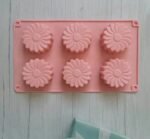 Generic Silicone Cupcake Molds, 6 Pack Assorted Colors, - Image 3