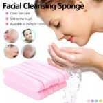 Multicolor Silicone Facial Cleaning Wash Puff Sponge Stick Face Cleansing Pad Sponge For Face Cleaning (Package Content 12 pcs)